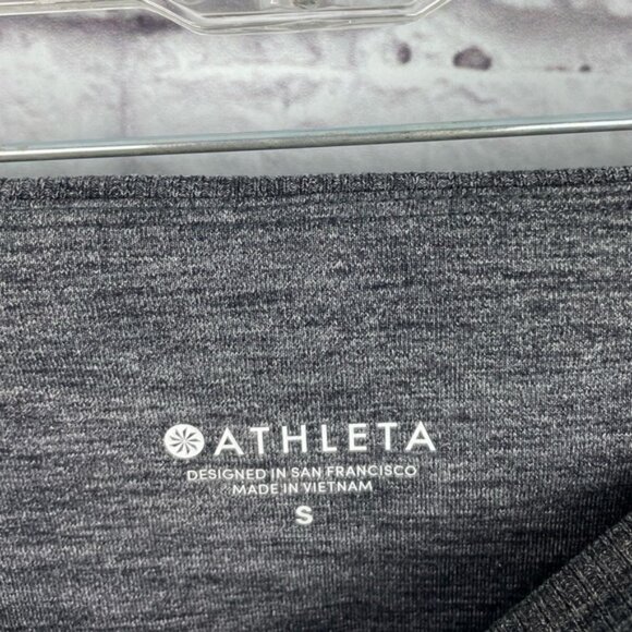 Athleta Gray High Waist Leggings with Pockets Size Small - Picture 3 of 6